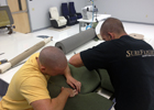 Building Foam on a Chair