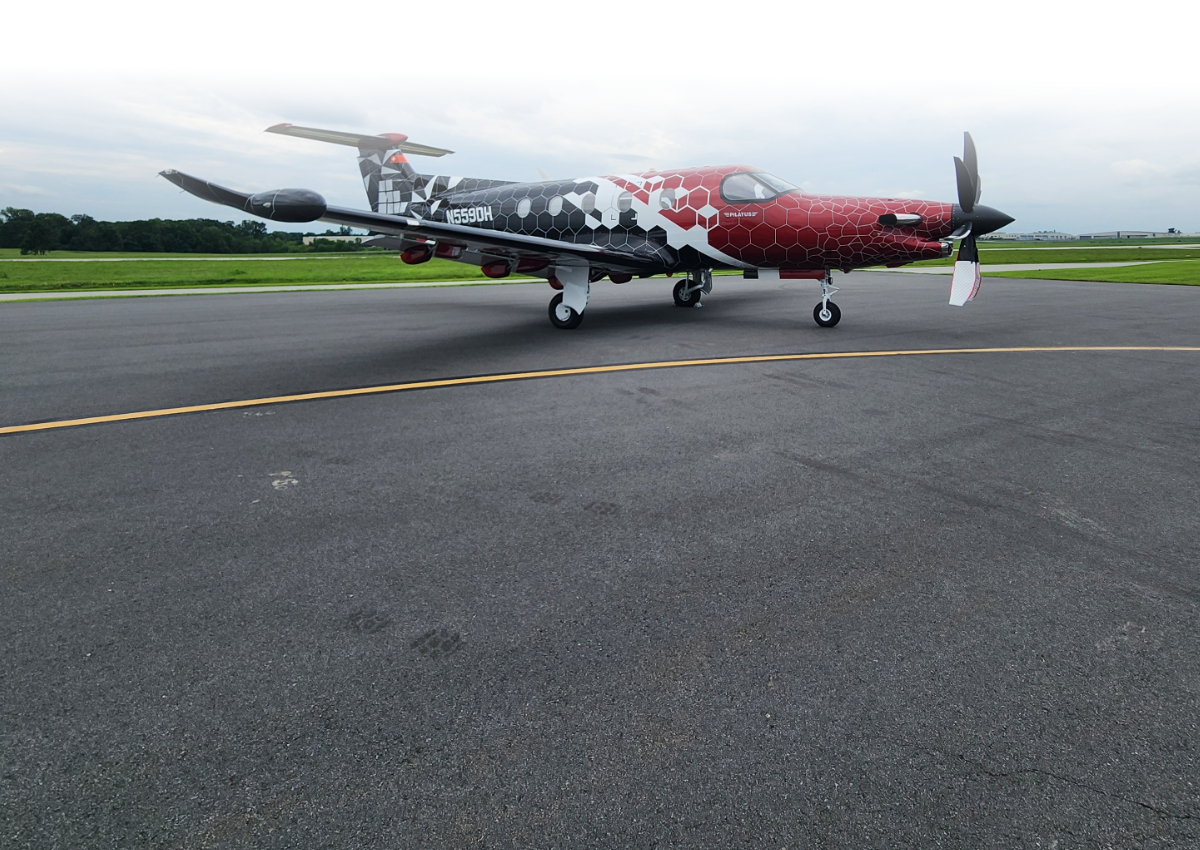 plane paint exterior